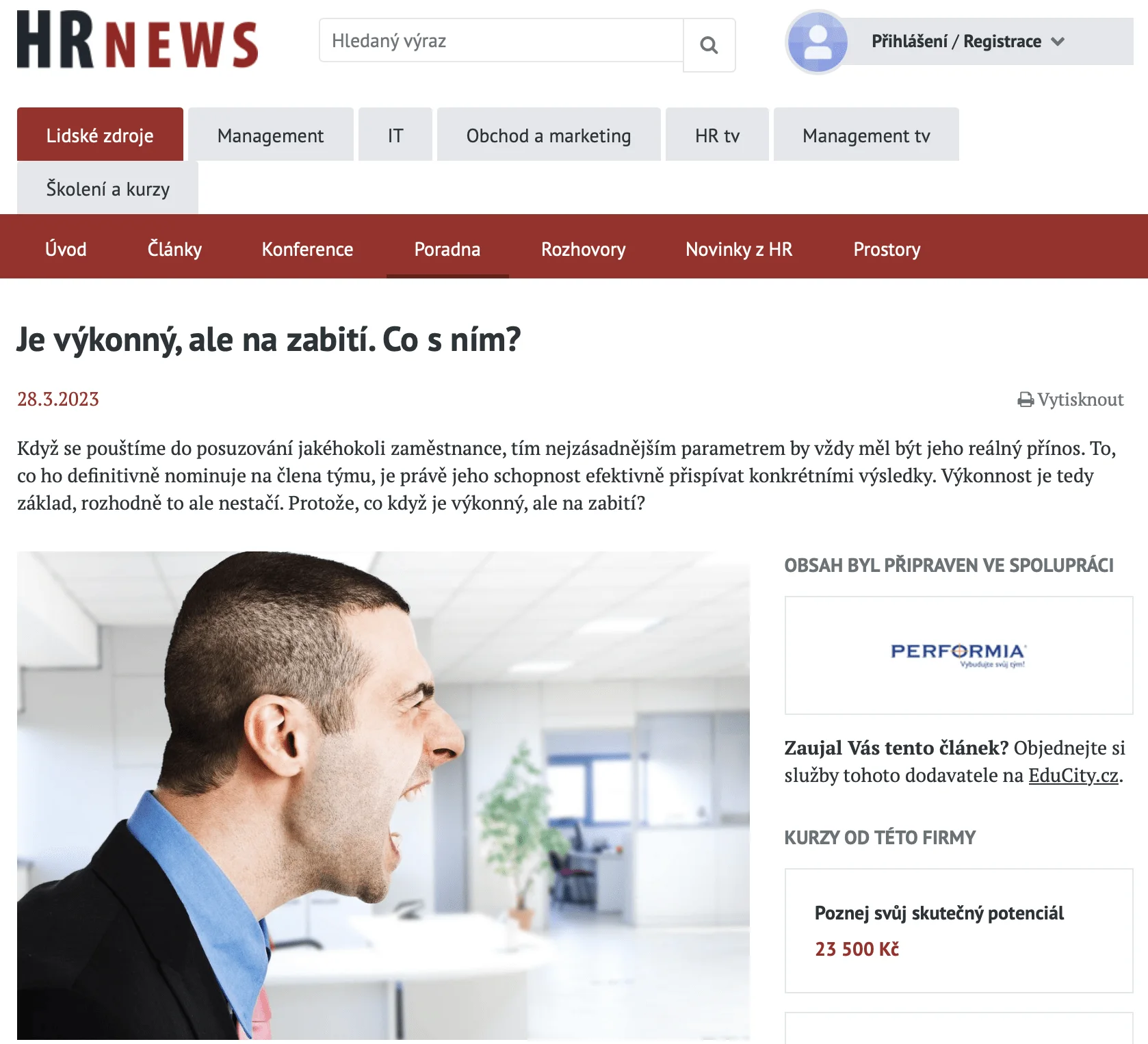HR news Performia